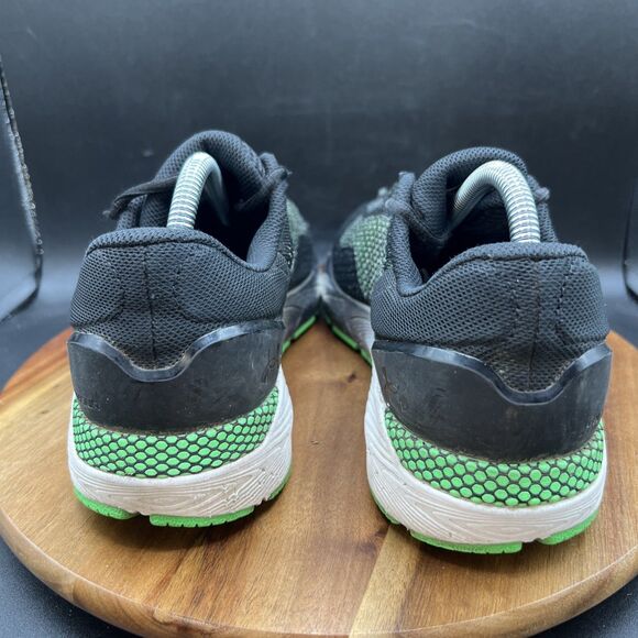 Under Armour HOVR Intake 6 Mens Size 10 Black Green Comfort Deluxe System Shoes - Picture 4 of 8